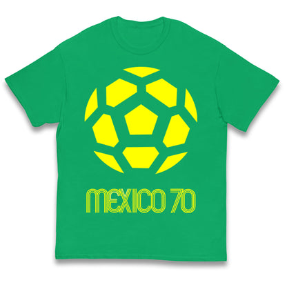 Mexico 1970 World Cup Kids T Shirt 
