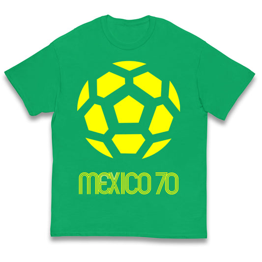 Mexico 1970 World Cup Kids T Shirt 