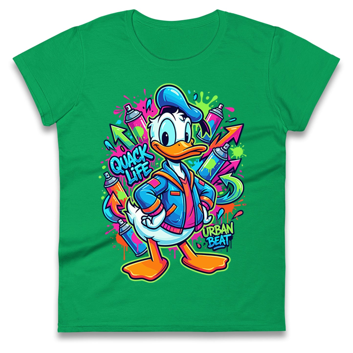 Donald Duck Ladies T Shirt