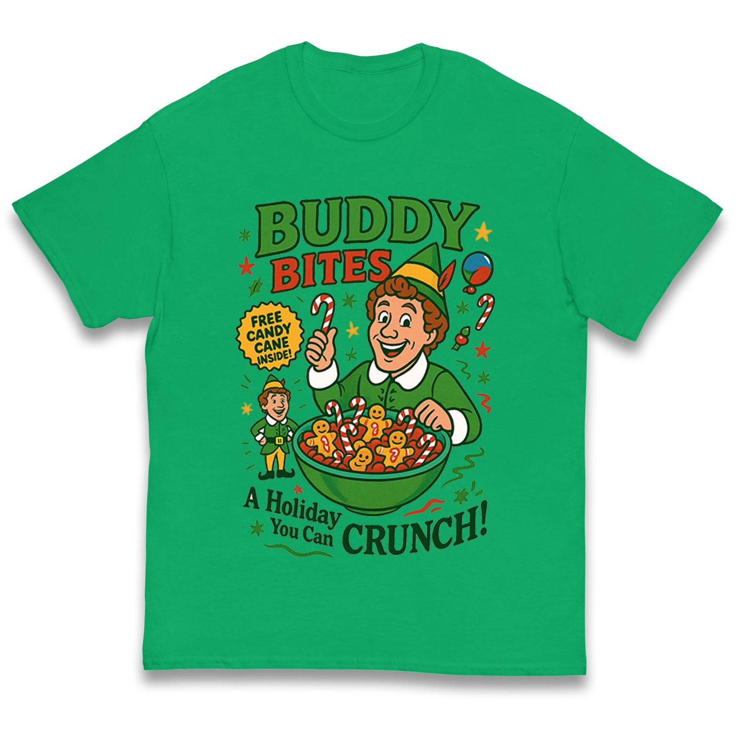 Elf Christmas Kids T Shirt