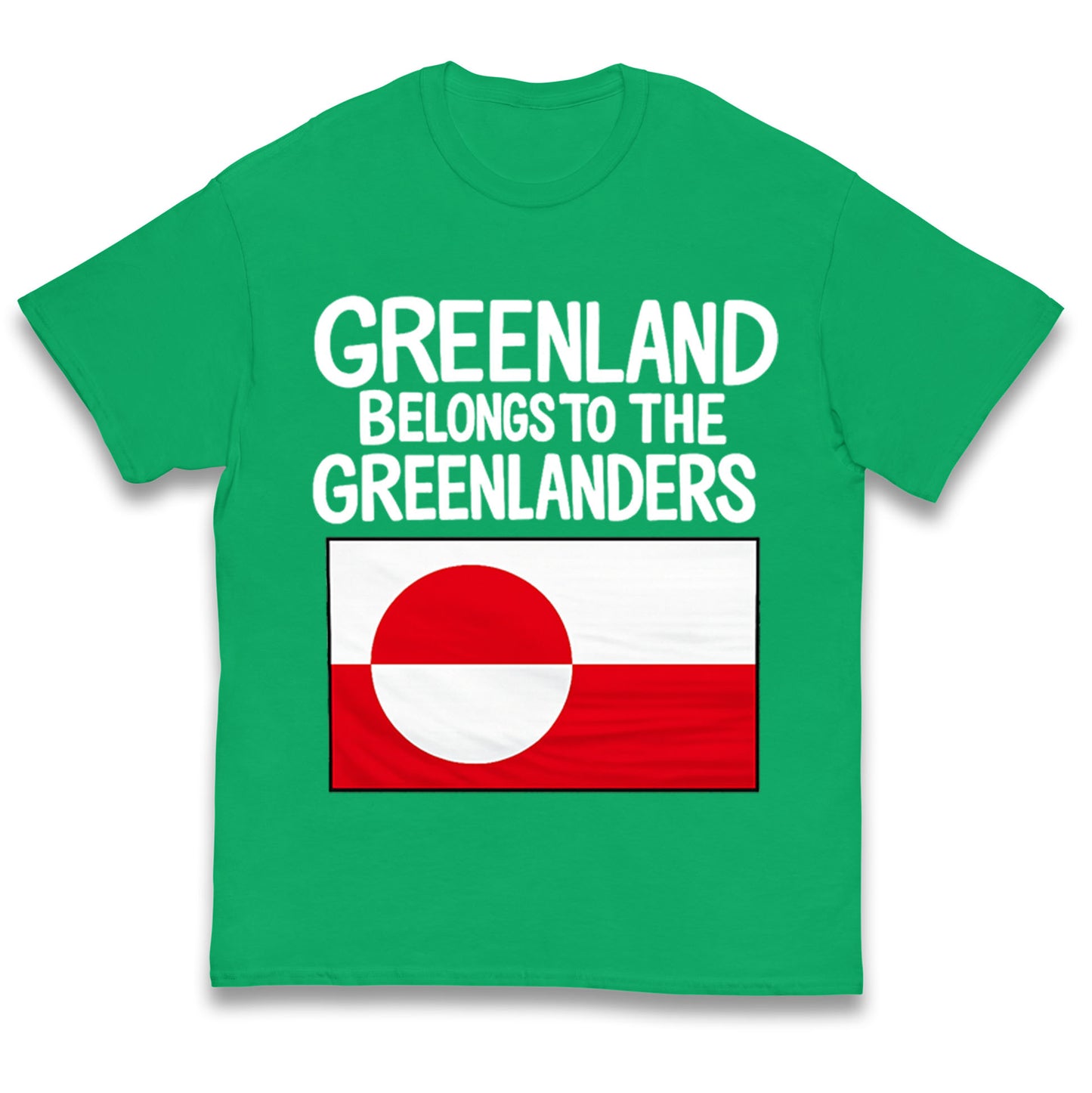 Greenland Belongs To The Greenlanders Kids T Shirt