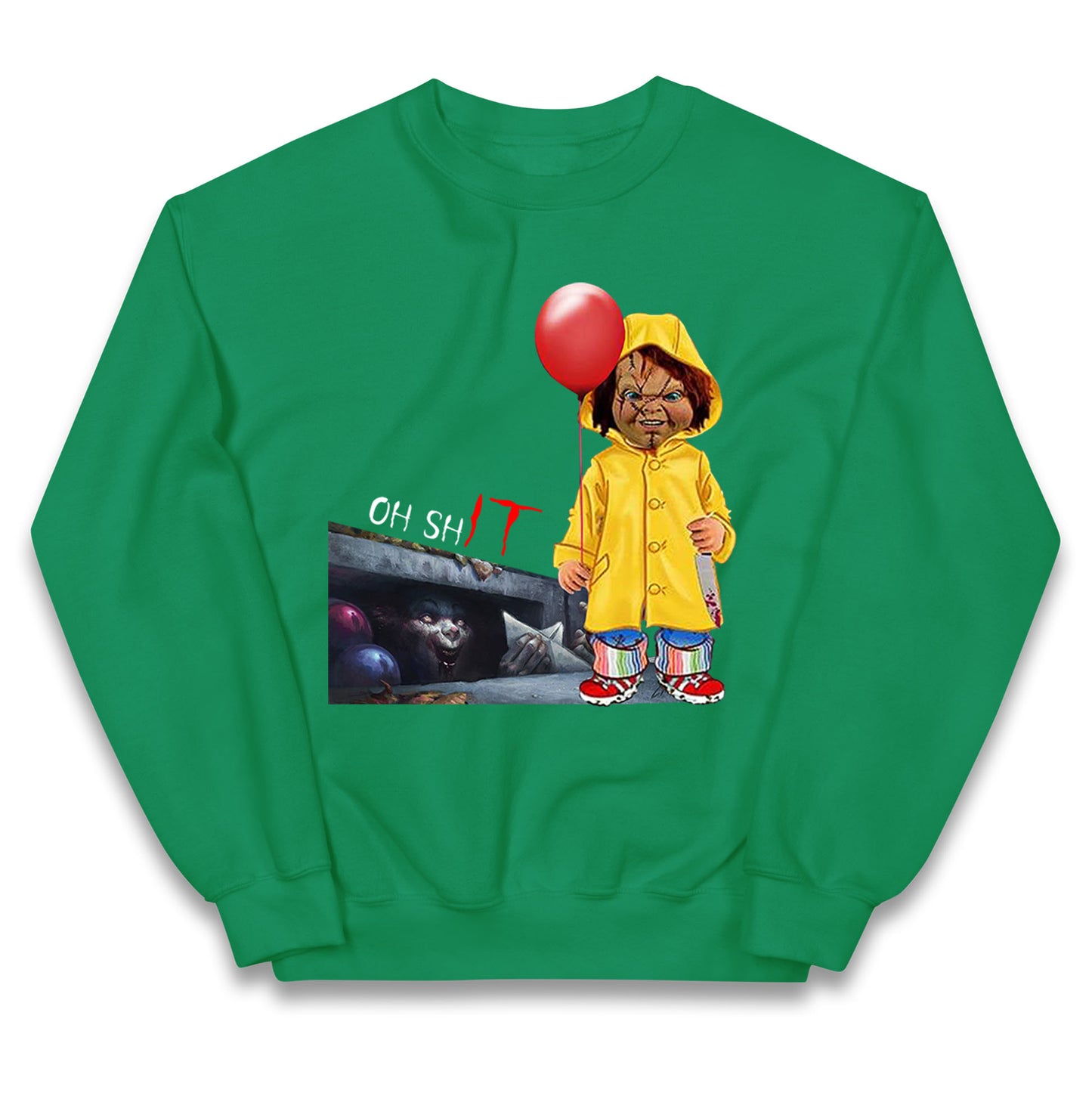 Chucky Doll Horror Halloween Kids Jumper