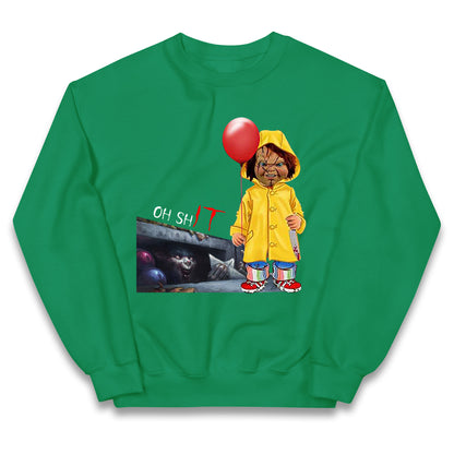 Chucky Doll Horror Halloween Kids Jumper