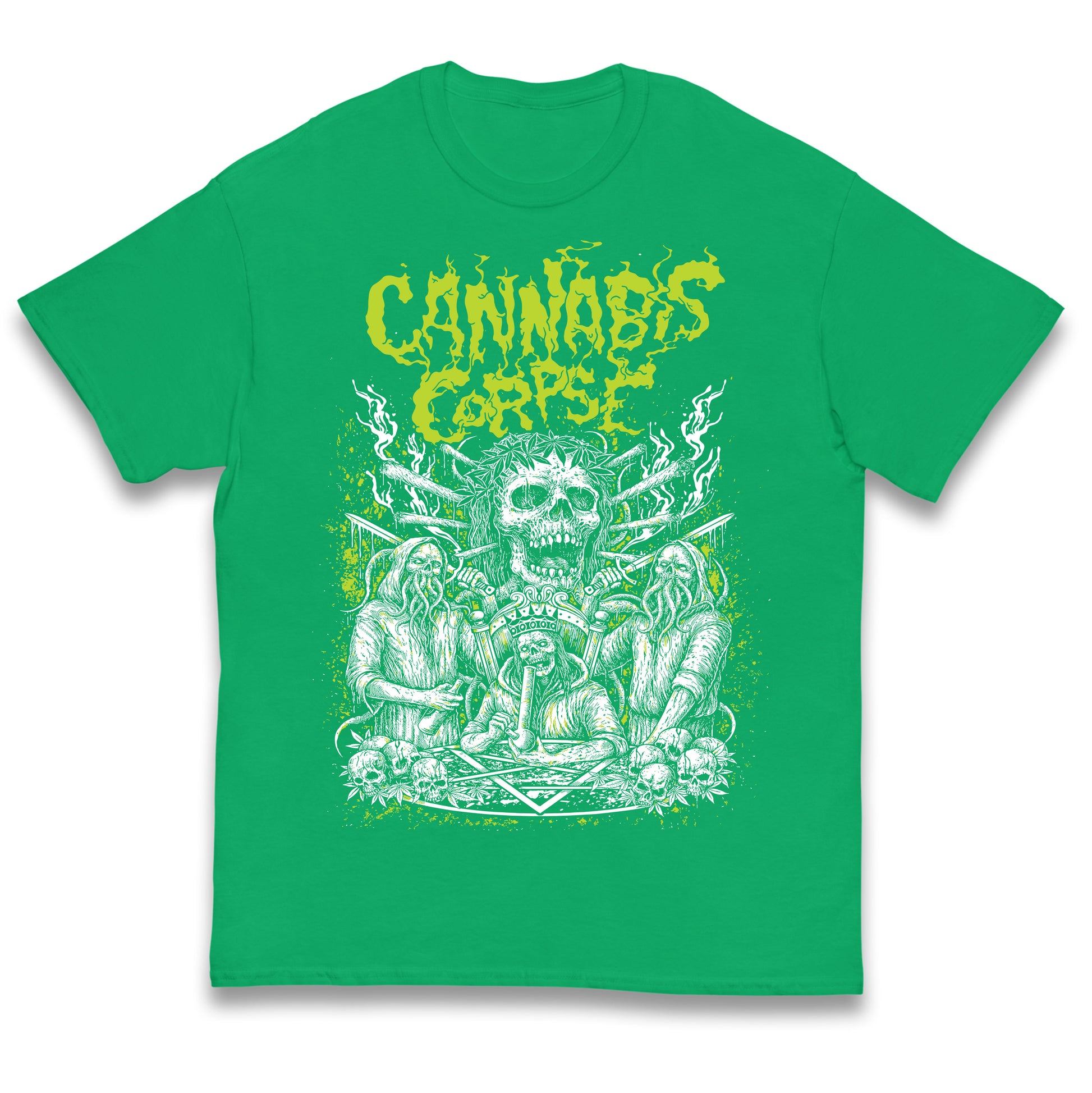 Cannabis Corpse Band Kids T Shirt