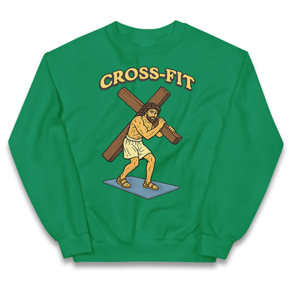 Jesus Cross Fit Kids Jumper 