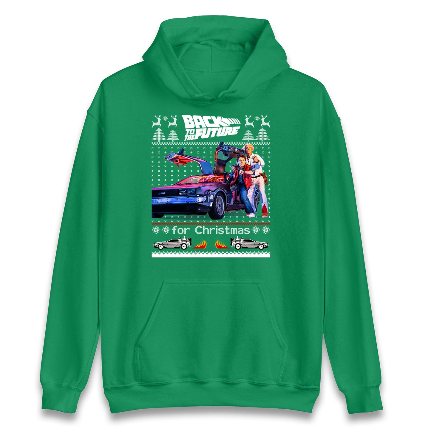 Back To The Future Christmas Hoodie