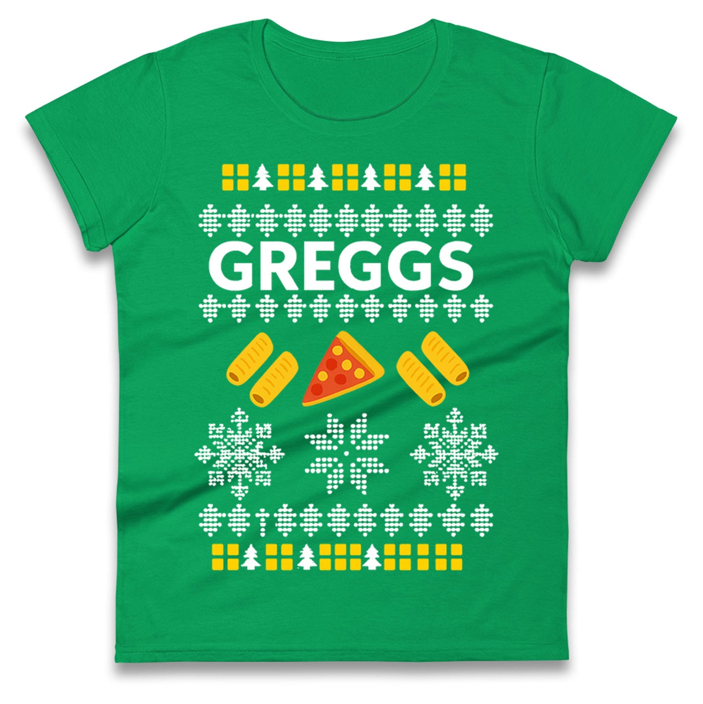 Greggs Christmas Ladies T Shirt