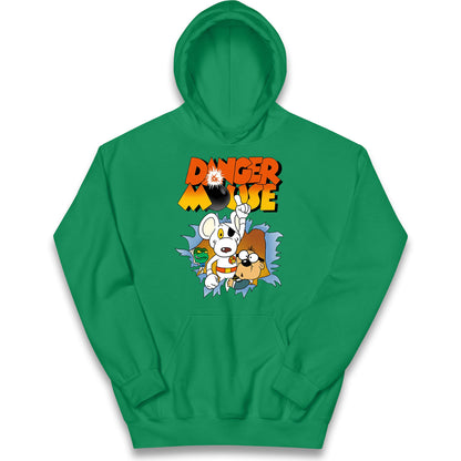 Danger Mouse & Penfold Kids Hoodie
