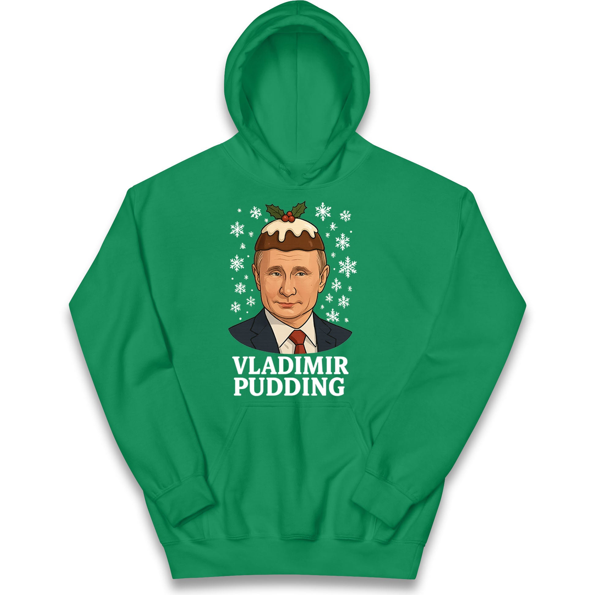 Vladimir Putin Christmas Kids Hoodie