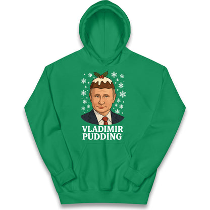Vladimir Putin Christmas Kids Hoodie