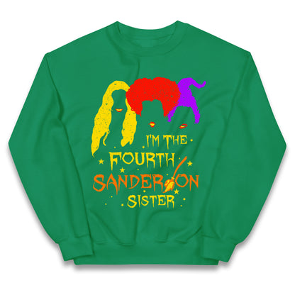 Im The Fourth Sanderson Sister Halloween Kids Jumper