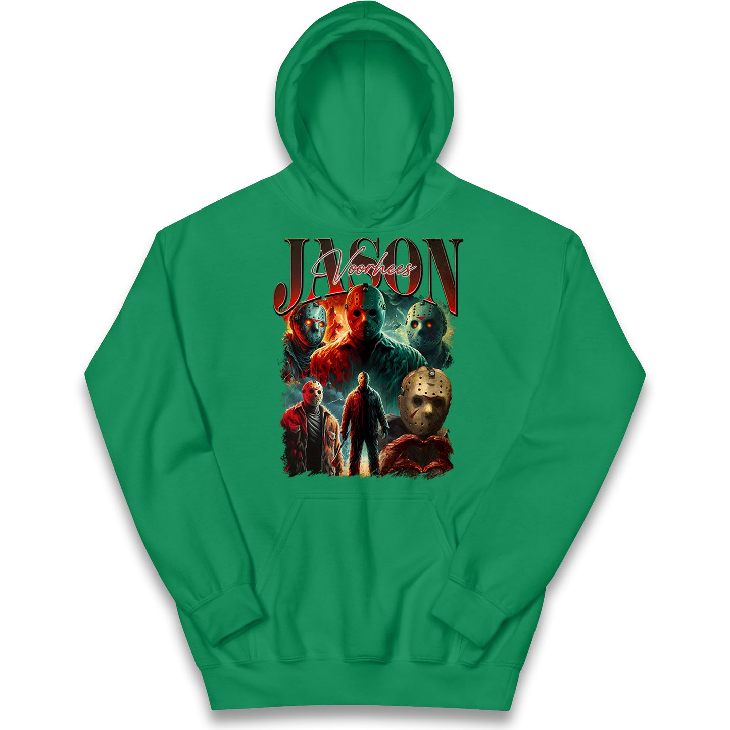 Jason voorhees Bootleg Halloween Kids Hoodie