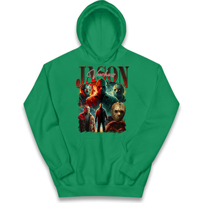 Jason voorhees Bootleg Halloween Kids Hoodie