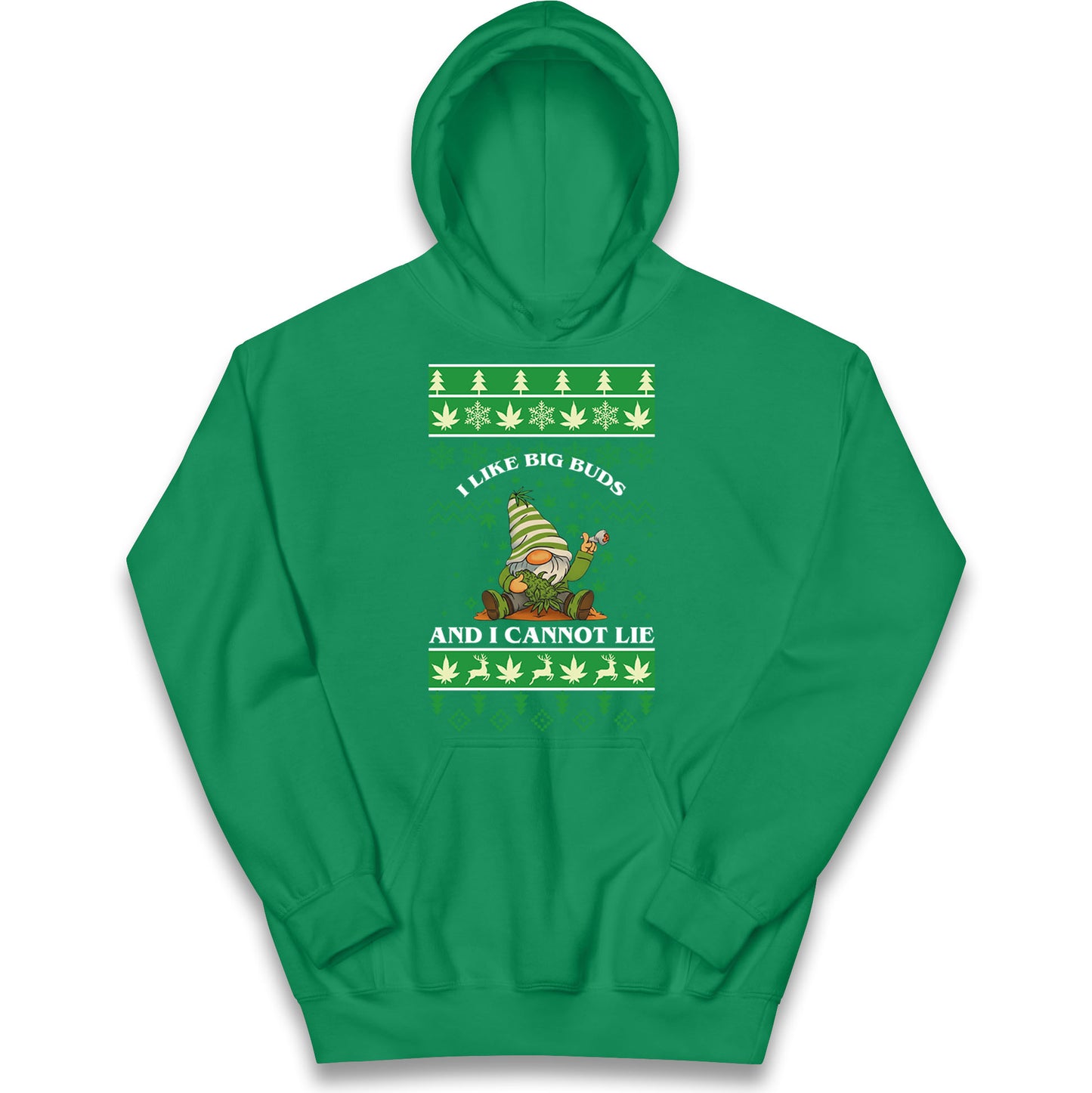 Cannabis Christmas Kids Hoodie