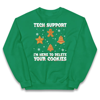 Delete Cookies Kids Jumper