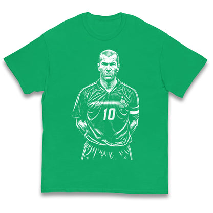 Zidane France 10 Kids T Shirt