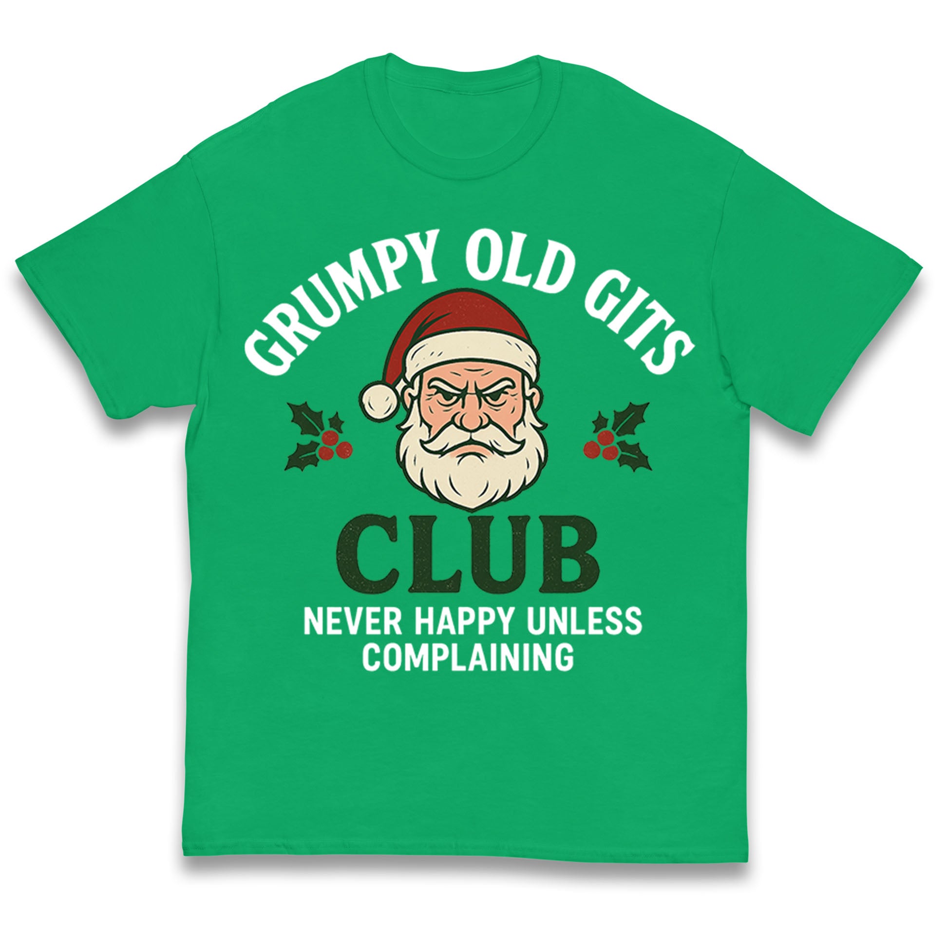 Grumpy Christmas Kids T Shirt