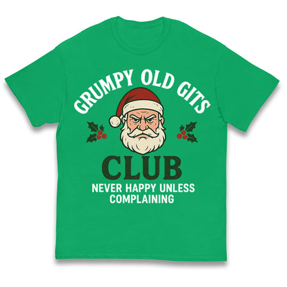 Grumpy Christmas Kids T Shirt