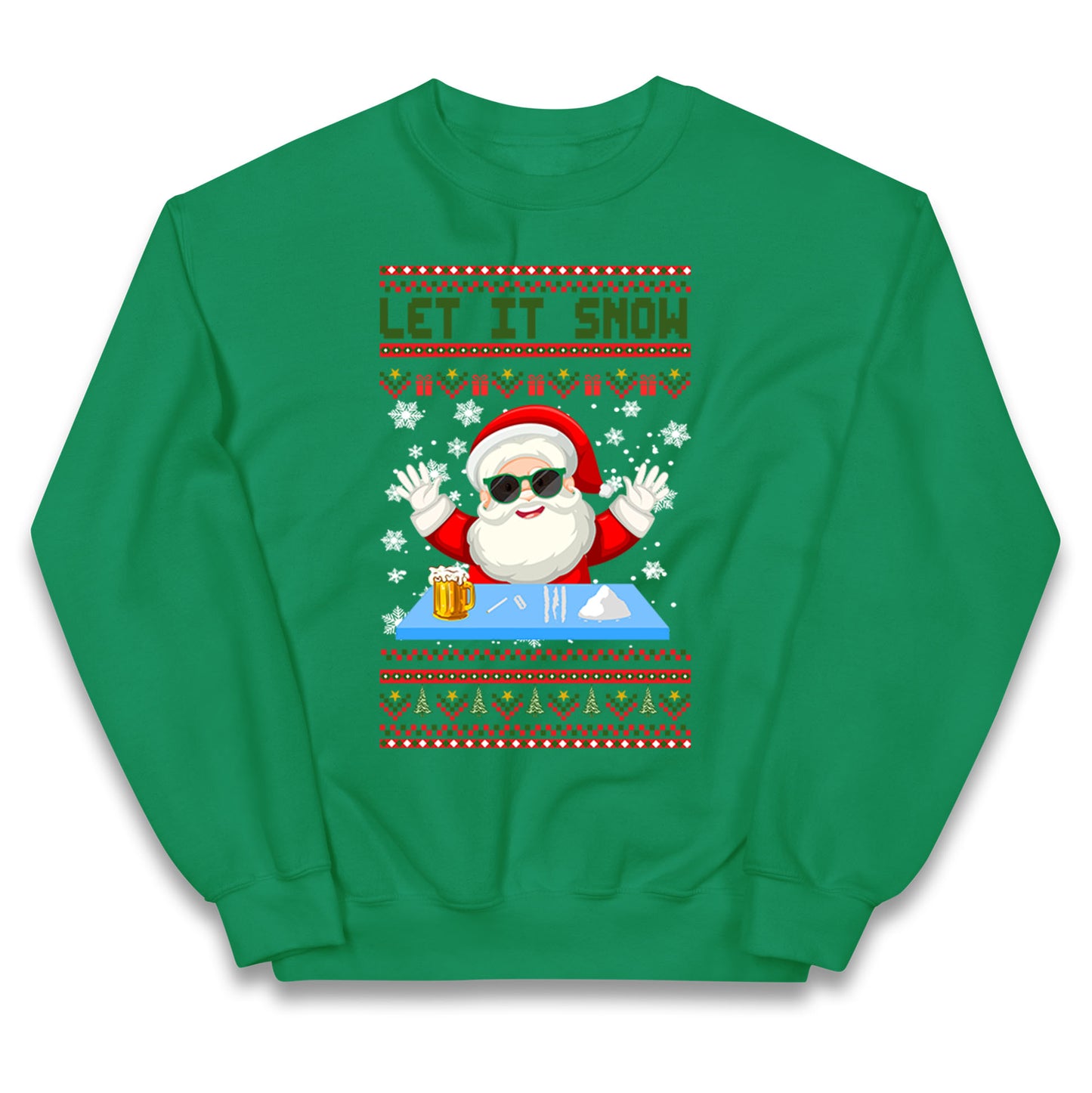 Santa Claus Christmas Kids Jumper