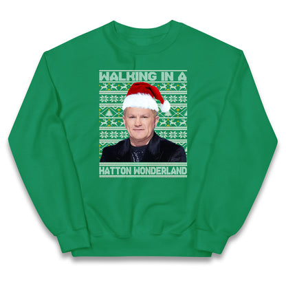 Ricky Hatton Christmas Kids Jumper