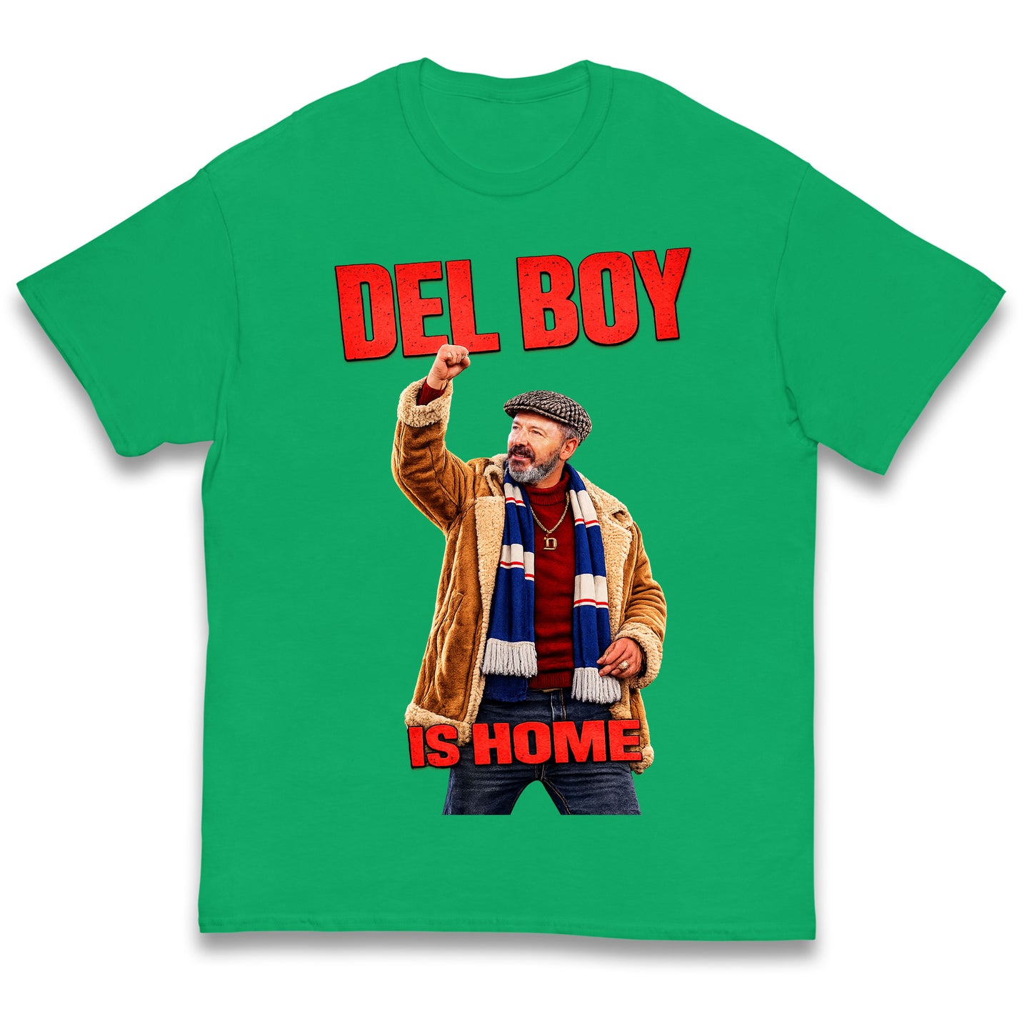 Derek McInnes Rangers Del Boy Football Kids T Shirt