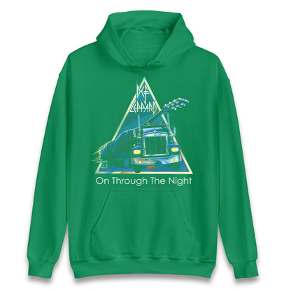 Leppard On Through The Night Hoodie