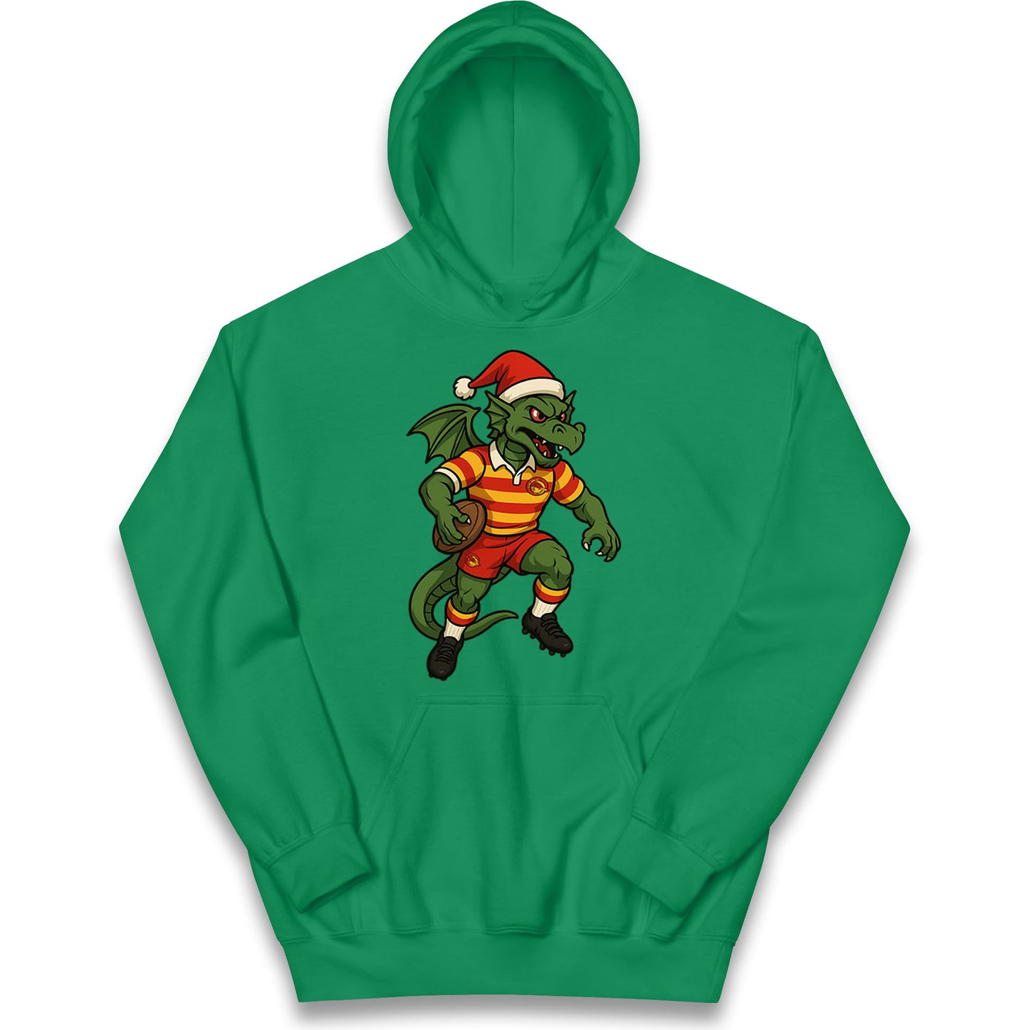 Catalans Dragons Christmas Kids Hoodie