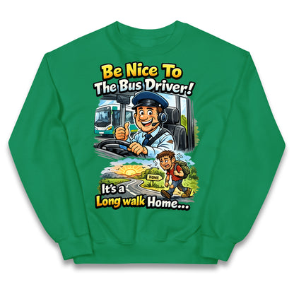 Bus Driver Kids Jumper
