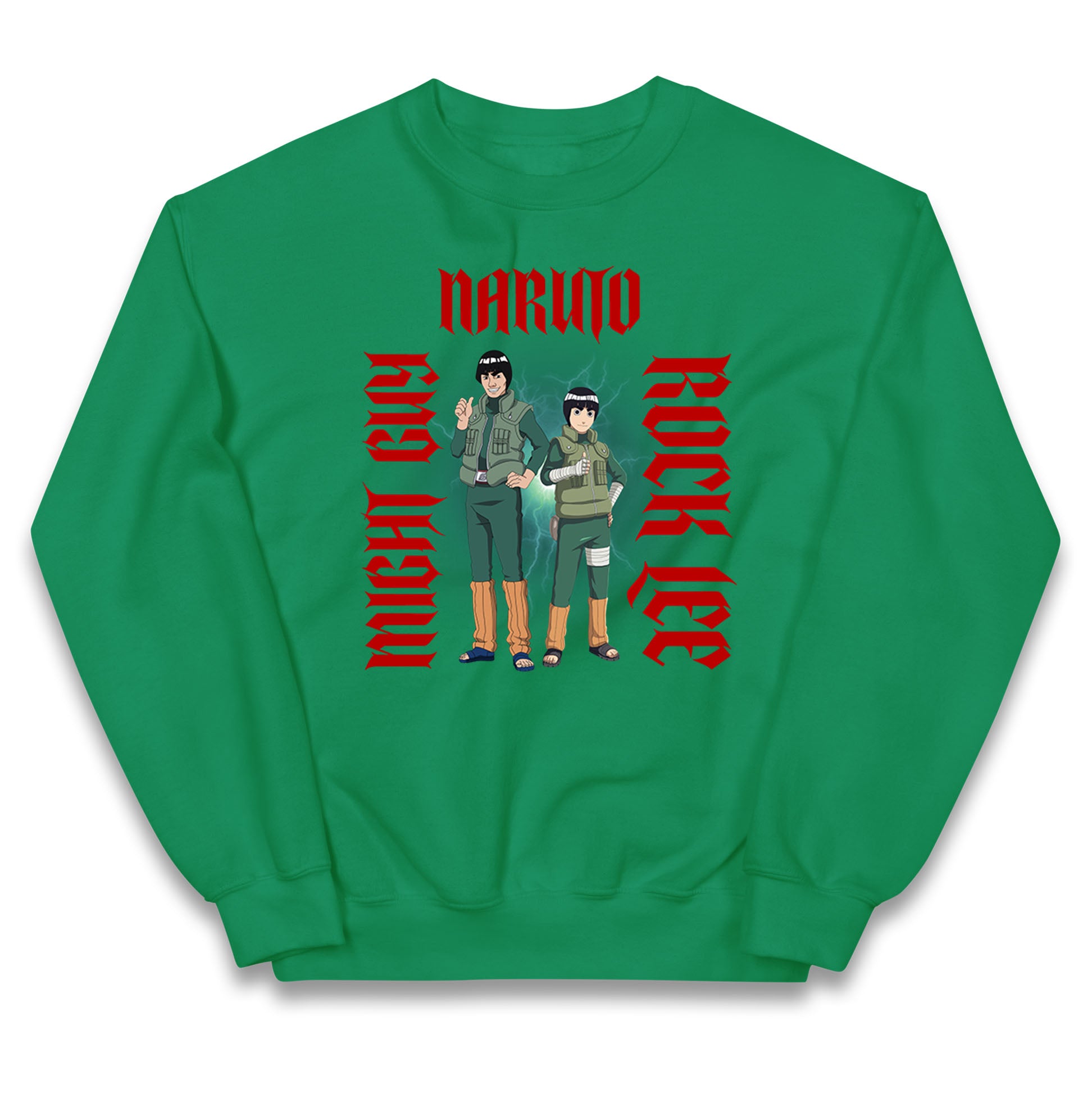 Naruto Might Guy And Rock Lee Jumper