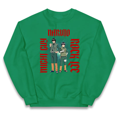 Naruto Might Guy And Rock Lee Jumper