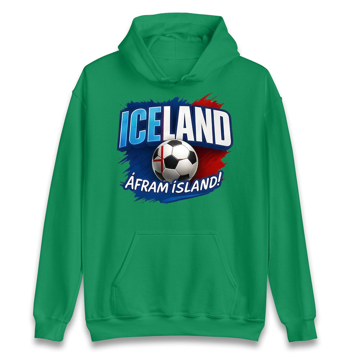 Iceland Retro World Cup Hoodie