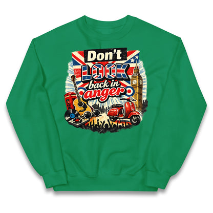 Don't Look Back In Anger Kids Jumper