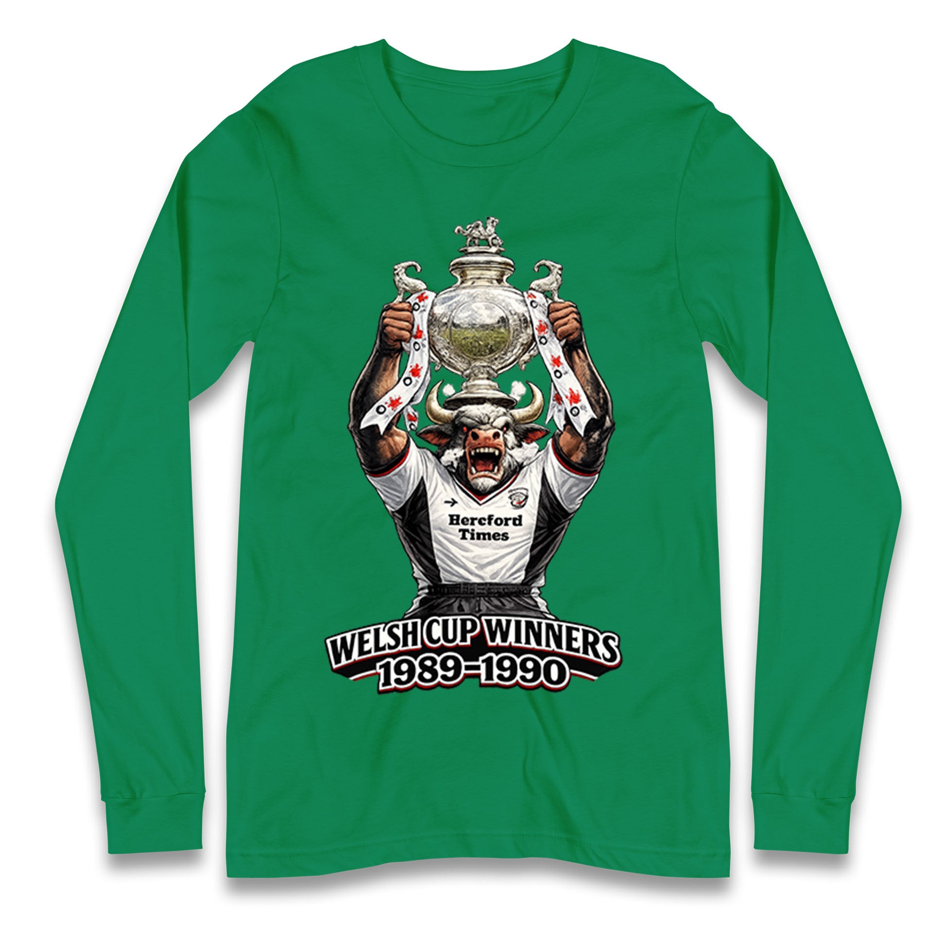 Classic Hereford United Longsleeve T Shirt