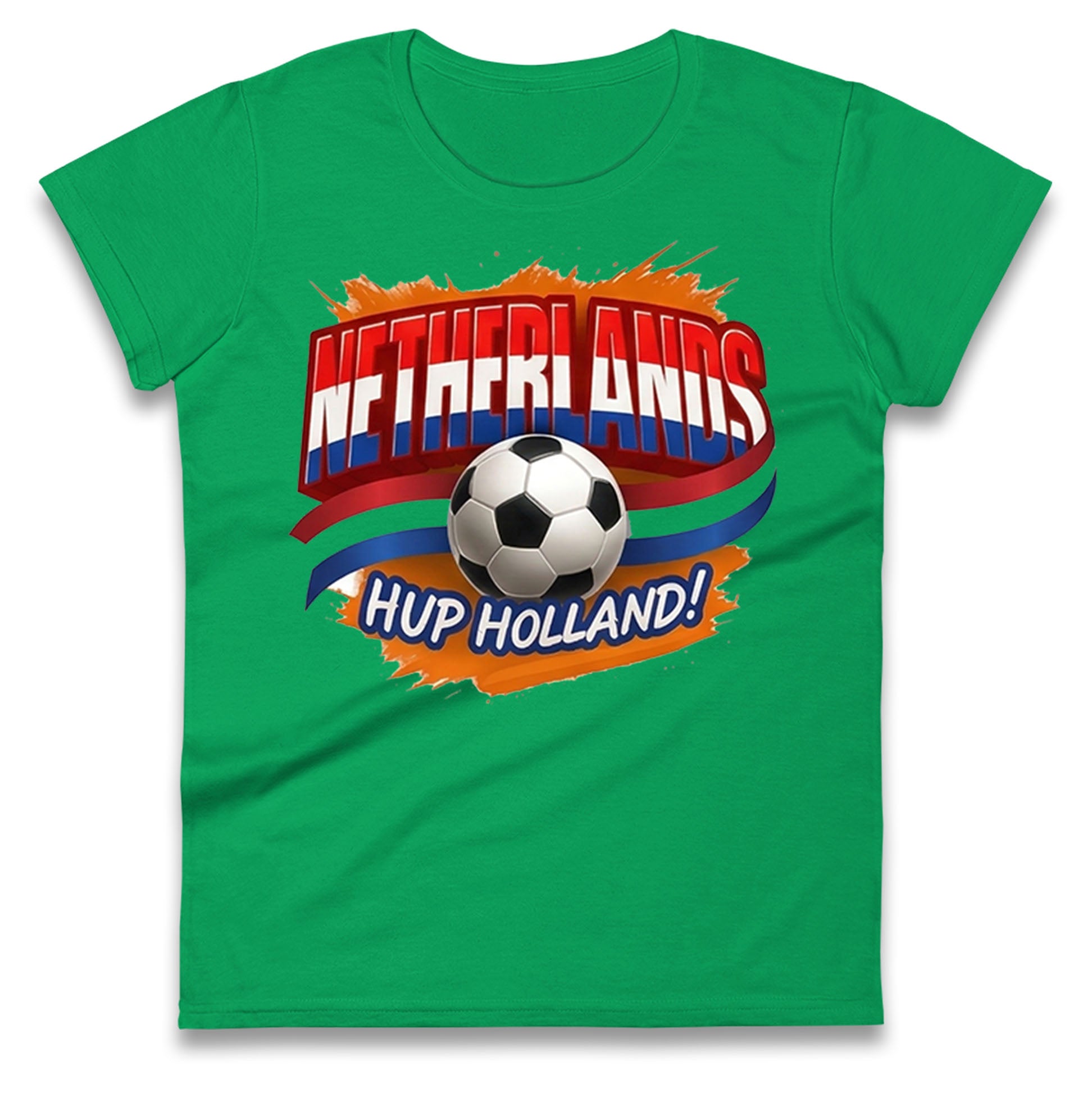 Holland Retro World Cup Ladies T Shirt 