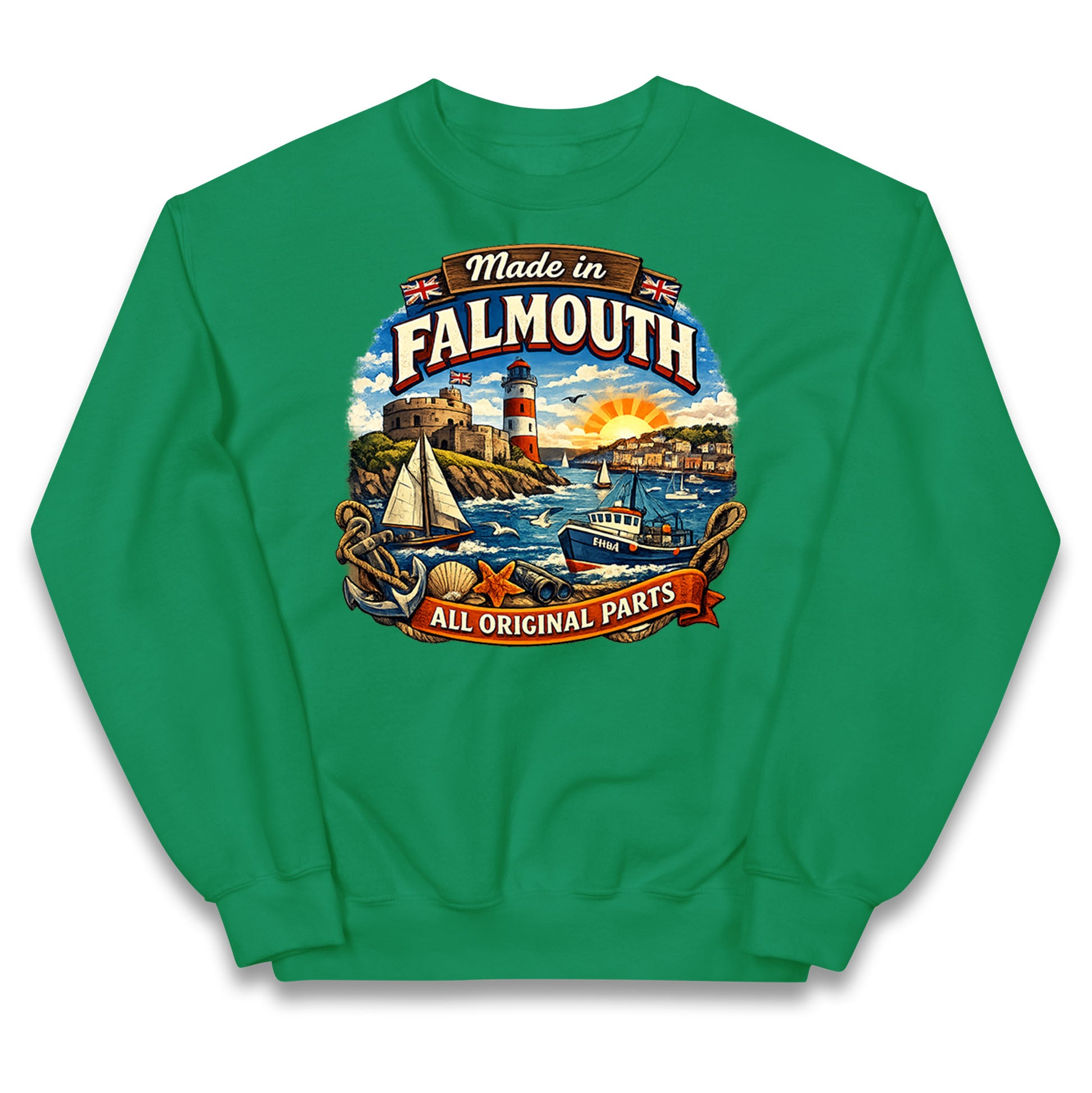 Made In Falmouth All Original Parts Kids Jumper