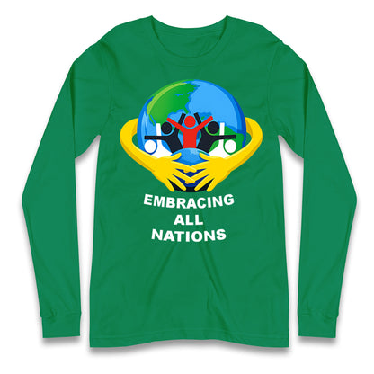 Embracing All Nations Longsleeve T Shirt
