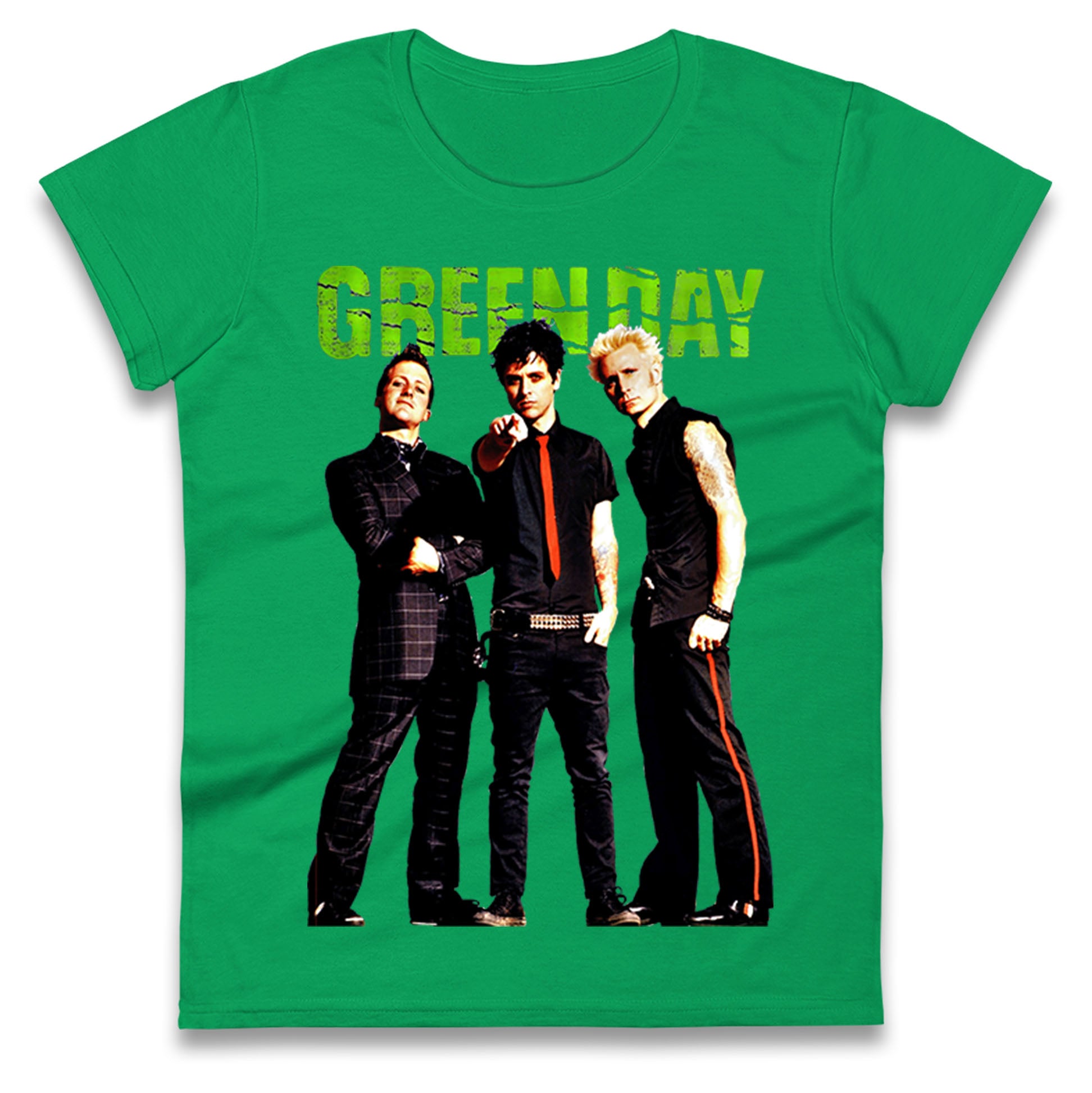 Green Day Ladies T Shirt