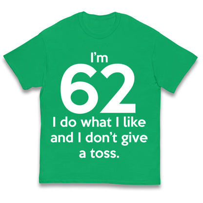 62nd Birthday Kids T Shirt