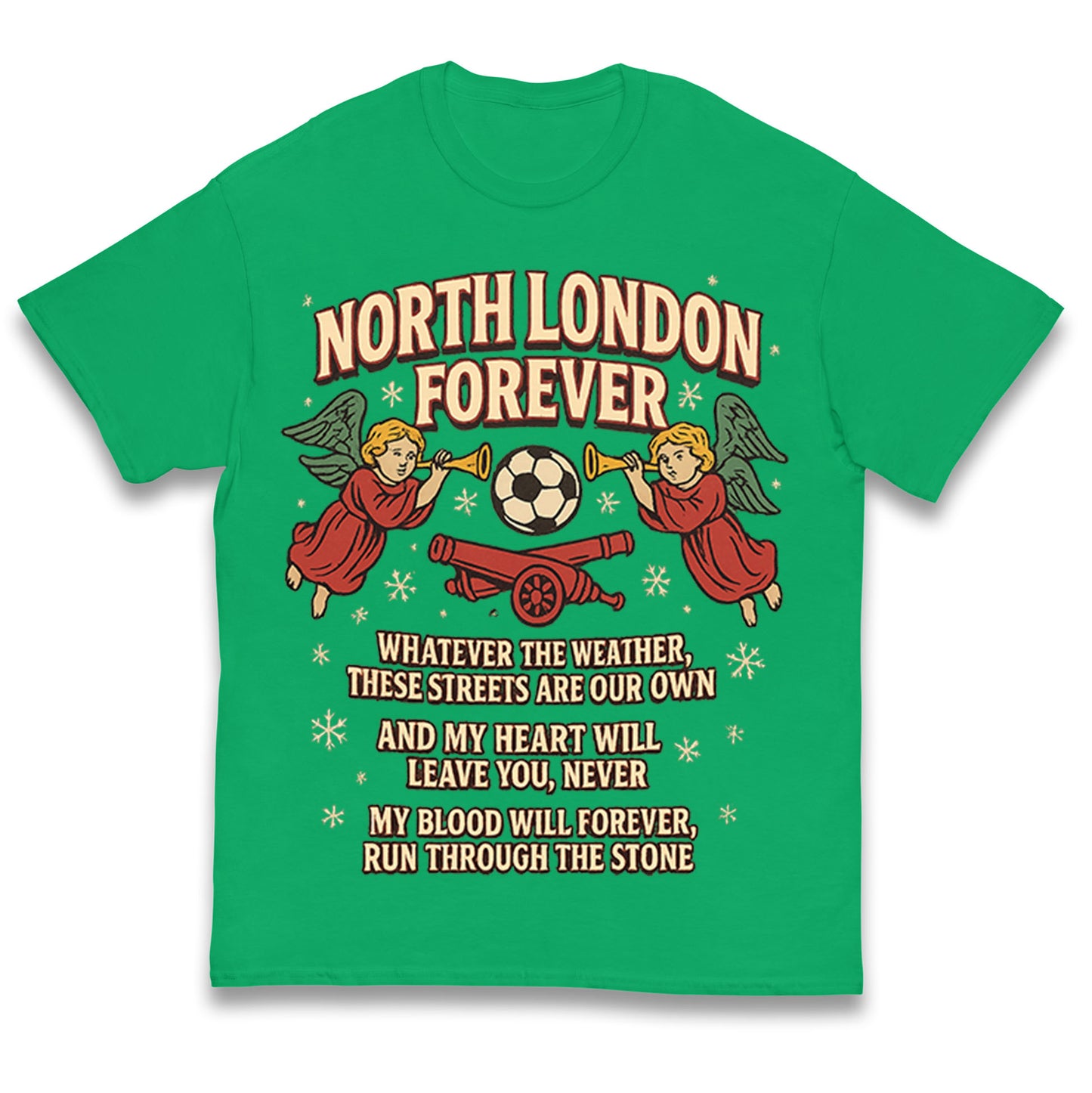 Arsenal Christmas Kids T Shirt