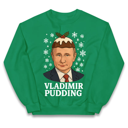Vladimir Putin Christmas Kids Jumper