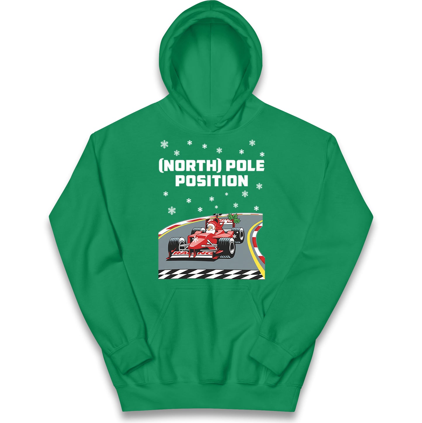 North Pole Christmas Kids Hoodie 