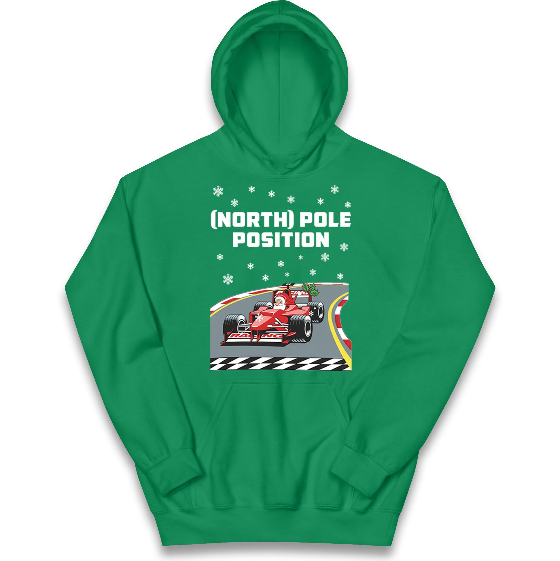 North Pole Christmas Kids Hoodie 