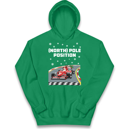 North Pole Christmas Kids Hoodie 