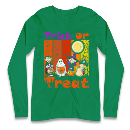 Scary Vampire Trick Or Treat Halloween T Shirt
