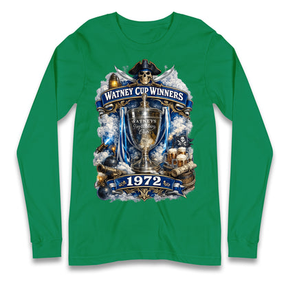Retro Bristol Rovers Football Longsleeve T Shirt