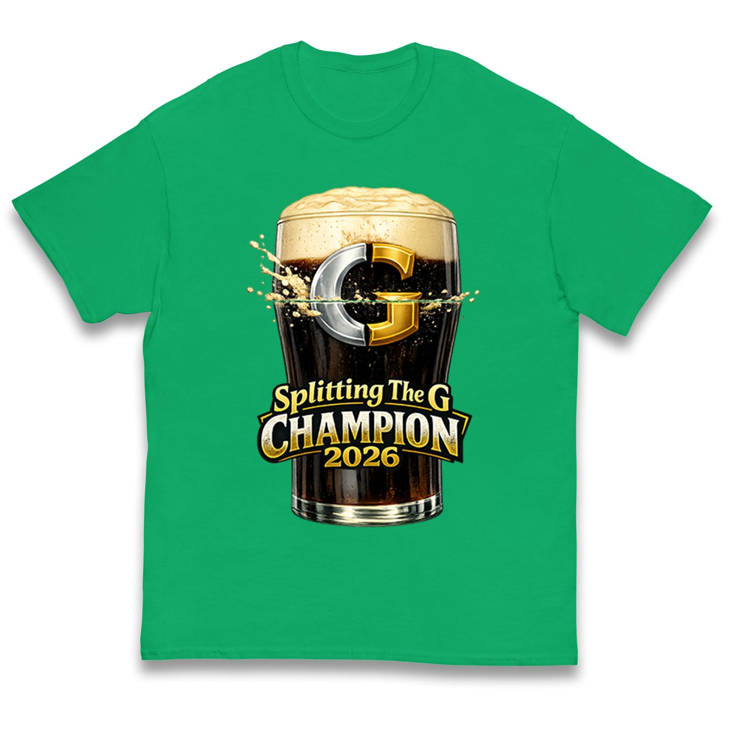 Splitting The G Champion Kids T Shirt