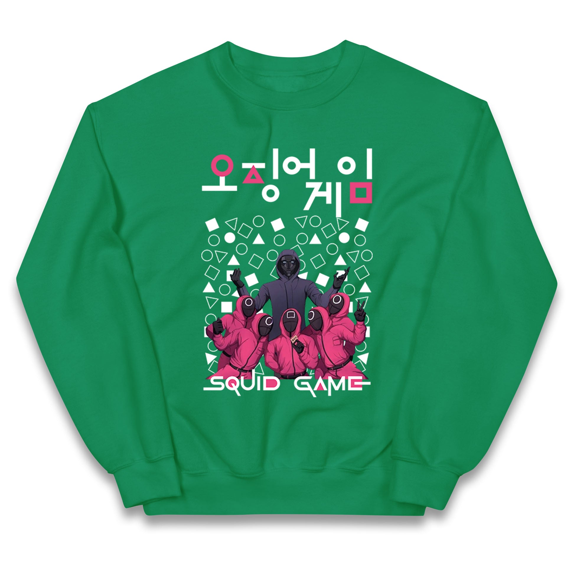 Squid Game Front Man And Guards Jumper