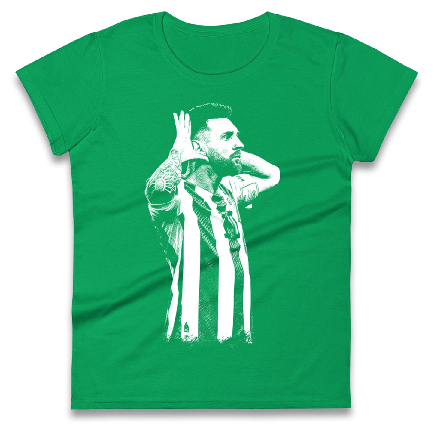 Messi Barcelona Ladies T Shirt