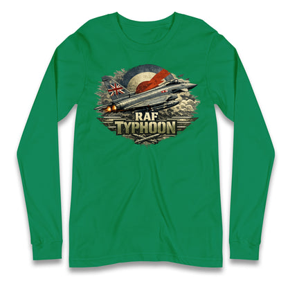 RAF Typhoon Longsleeve T Shirt | Buy Royal Air Force Clothes