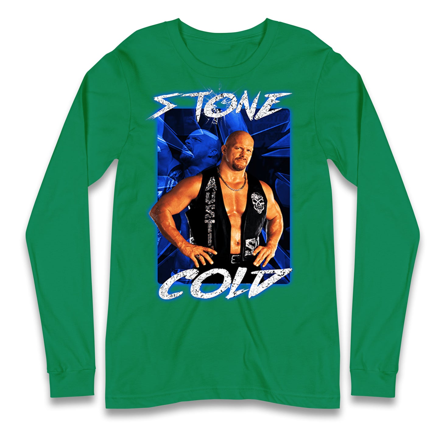 Stone Cold wwe Bootleg Long Sleeve T Shirt